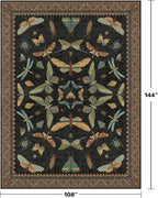 Hazo Haus Large Black Rug for Living Room - Image 2