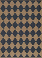 Lahome Colette Checkered Easy Jute Washable Rug, 5x7 Area Rugs - Image 6