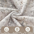 UERMEI 10x11 Area Rug Living Room Rugs - Image 6