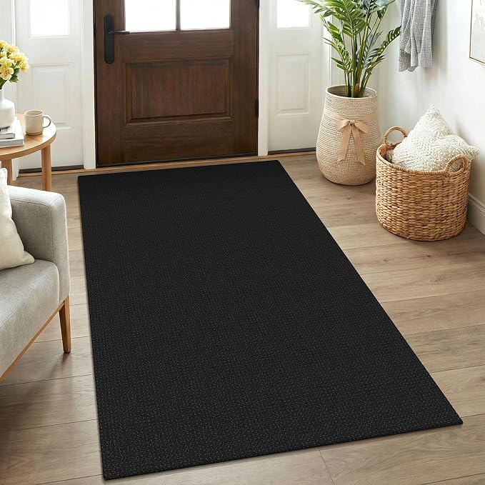 KOZYFLY Rugs for Entryway 3x5 ft Washable Area Rug Non Slip Rubber Backed Entry by KOZYFLY