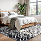 KUTA 6x9 Boho Area Rug for Living Room, Moroccan Washable Kitchen Rugs Non Slip - Image 4