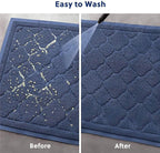 WePet Cat Litter Box Mat, Kitty Premium PVC Pad, Durable Trapping Rug, - Image 6