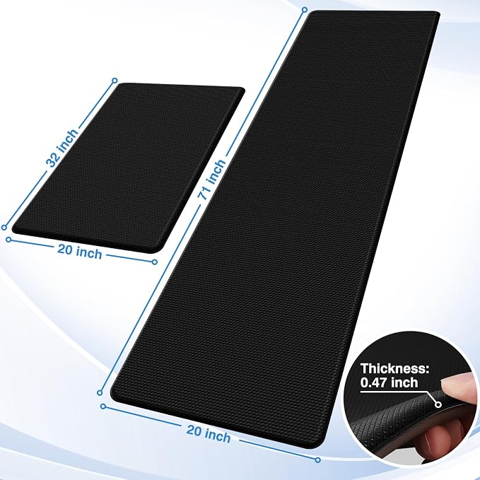 StepRite Kitchen Mats, Cushioned Anti Fatigue Kitchen Mats - Image 2