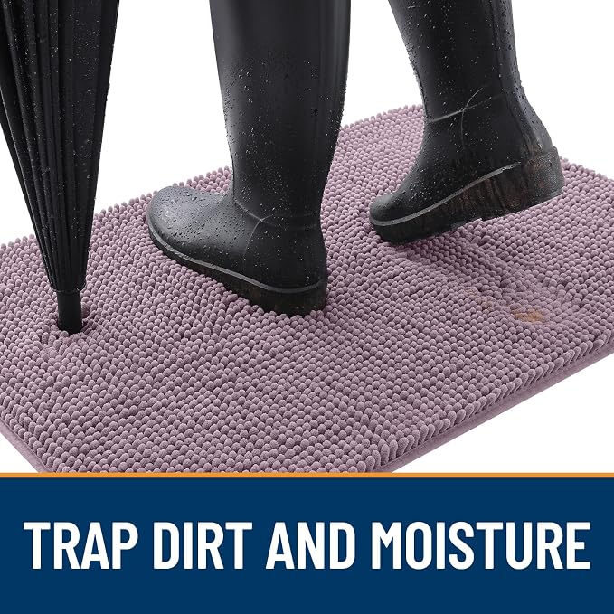 OLANLY Dog Door Mat for Muddy Paws 30x20, Absorbs Moisture and Dirt, Absorbent - Image 2