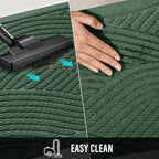 HIYARD Sturdy Front Door Mat, Absorbent Muddy Dirt Resist Welcome Door Mats - Image 6