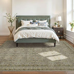 Rugxara 6x9 Area Rugs for Living Room Bedroom, Large Washable Rug, Olive - Image 3
