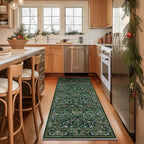 Washable Runners for Hallways Kitchen Rugs: 2'6"x8' Runner Rug Stain Resistant - Image 2