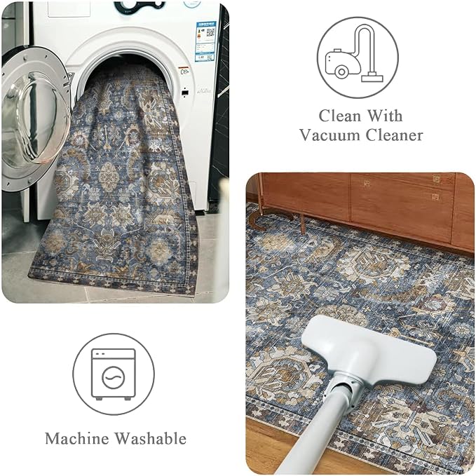 RUGSURE Washable Area Rugs - Image 4