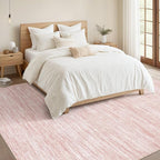 Nakagishi 10x14 Area Rugs Living Room: Washable Large Vintage Rug Neutral - Image 5