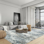 4x6 Area Rugs Washable Rug: Modern Abstract Living Room Rug Soft Anti-Skid Thin - Image 3