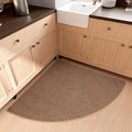 SUMLANS Fan Shaped Kitchen Mat 1 PCS, Cushioned Non Slip Rugs by SUMLANS