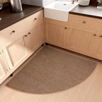 SUMLANS Fan Shaped Kitchen Mat 1 PCS, Cushioned Non Slip Rugs by SUMLANS