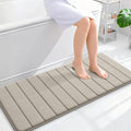 OLANLY Memory Foam Long Bathroom Rugs Runner 47x20, Super Soft Absorbent Bath by OLANLY