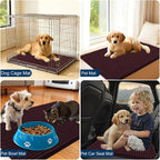 OLANLY Dog Door Mat for Muddy Paws 36x24, Ultra Absorbent Chenille Mud Doormat - Image 7
