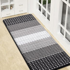 Kitinjoy Indoor Outdoor Door Mat, 47x17 Non-Slip Absorbent Dirt Trapper by Kitinjoy