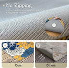GENIMO Indoor Outdoor Area Rug 6'x9', Machine Washable Rugs - Image 5