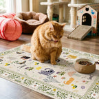 Small 2x3 Area Rugs for Entryway: Washable Kitchen Runner Rug Non Slip Soft Low by Puino