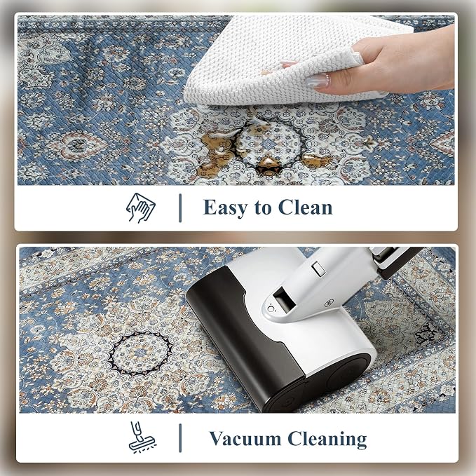 Collive Kitchen Rugs Anti Fatigue, Cushioned Kitchen Floor Mats Waterproof - Image 5