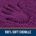 OLANLY Large Bathroom Rugs 50x30, Extra Soft Absorbent Chenille Bath Rugs - Image 3