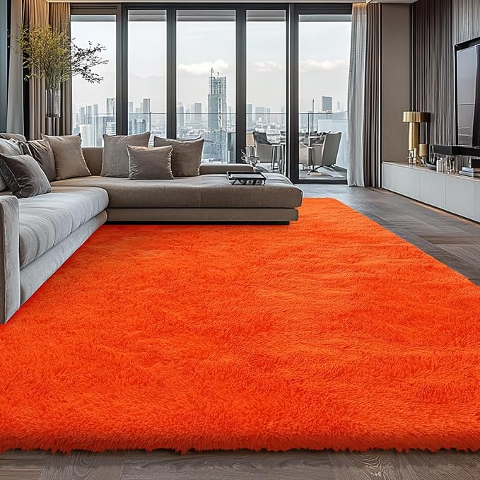 Shag Area Rugs for Bedroom Living Room, Indoor Carpet Plush Rugs for Home - Image 3
