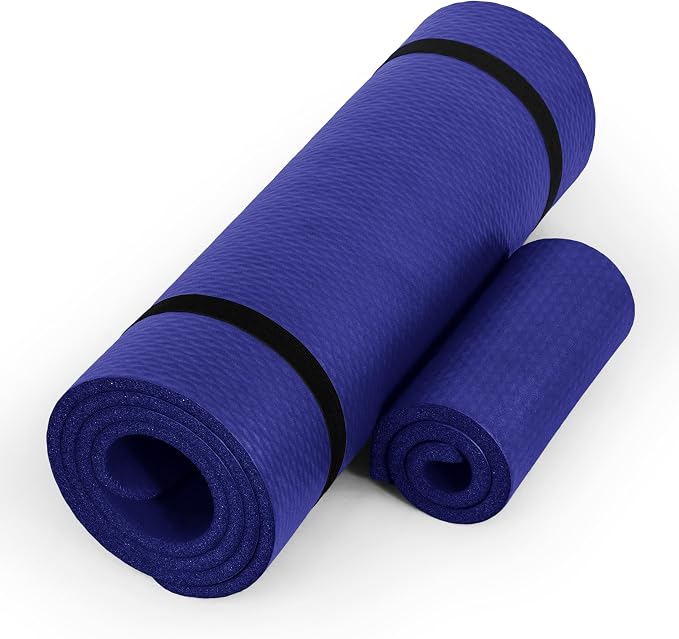 CAP Barbell 1/2-Inch High Density Exercise Yoga Mat by Unknown