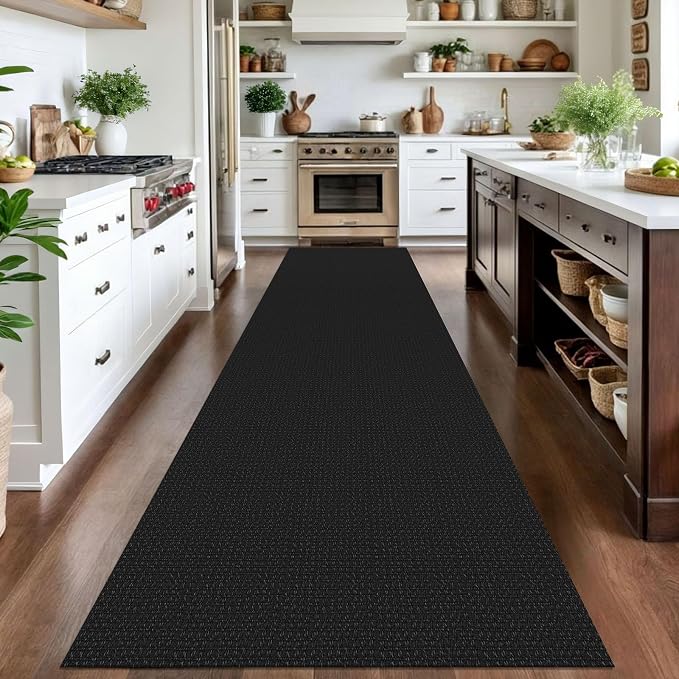 IOHOUZE Washable Exrea Long Hallway Runner Rug 3x14 Non Slip Rubber Backed - Image 7