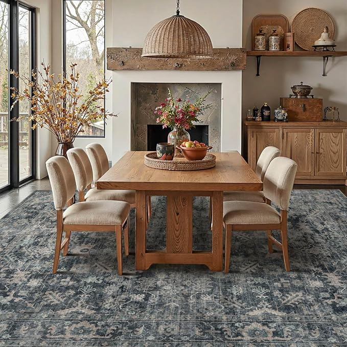 Rugxara 8x10 Area Rugs for Living Room Bedroom, Large Washable Rug, Non Slip & - Image 5