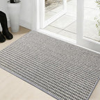 Dirt Trapping Door Mat 32x48, 3D Scarping Surface Doormat by Unknown