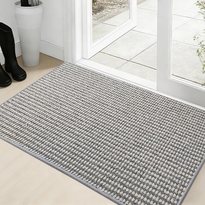 Dirt Trapping Door Mat 32x48, 3D Scarping Surface Doormat by Unknown