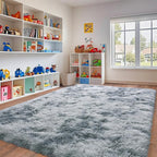 Area Rugs 9x12 for Living Room, Ultra Soft Fluffy Rugs for Bedroom, Non-Slip - Image 3