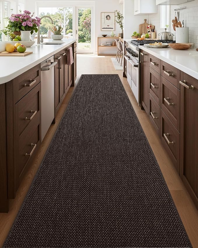 Color&Geometry Door Mat 2'4"x12' Runner Rug - Image 7