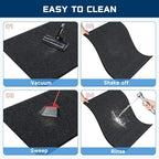 BesWin Indoor Outdoor Mat, Heavy Duty Commercial Floor Mat, Non Slip Rubber - Image 5