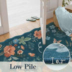 Lahome Floral Washable Runner Rug, Boho Ultra-Thin Kitchen Runners - Image 5