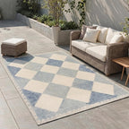 GENIMO Outdoor & Indoor Area Rug 5'x7', Waterproof, Non-Shedding, Easy Cleaning by GENIMO