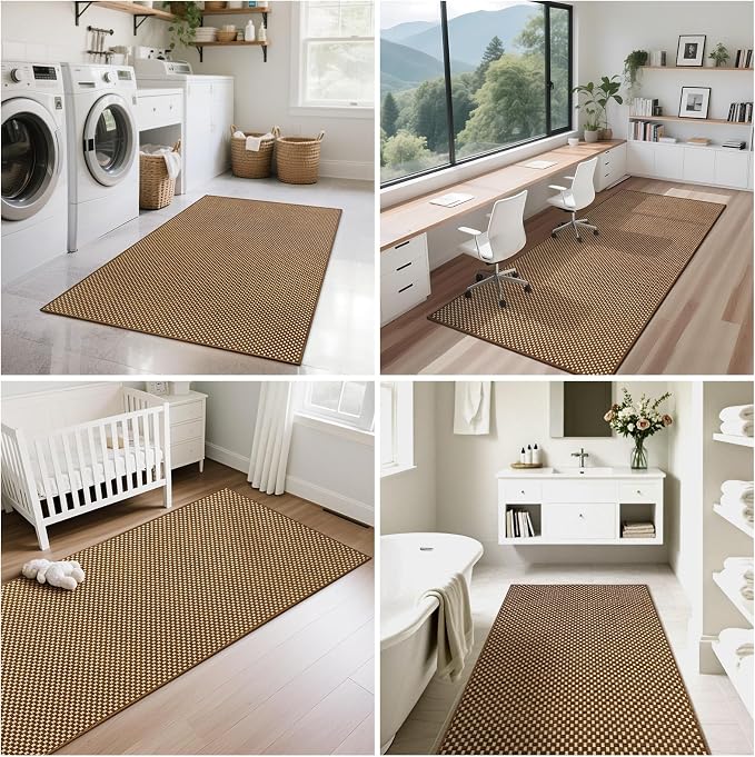 YDKGL 2x8 ft Hallway Runner Rug Extra Long Boho Woven Kitchen Runner Rugs Mat - Image 8