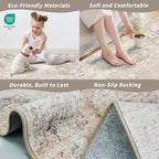 3x5 Washable Entryway Rug – Non-Slip Rubber Backed Small Area Rug - Image 6