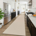 KOZYFLY 3x16 Runners Rugs for Hallway, Extra Long Washable Runner Rug, Non Slip - Image 2