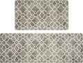 FRESHMINT Kitchen Mat Set of 2, Anti-Fatigue Cushioned Kitchen Mats by FRESHMINT