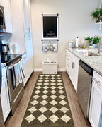 Lahome Zelie Washable Kitchen Runner Rug 2x6, Moroccan Trellis Non Skid Low - Image 3