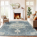 AMADA HOMEFURNISHING 5x7 Area Rugs, Washable Living Room Rug Low-Profile by AMADAHOMEFURNISHING