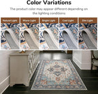 Lessymo 3x5 Washable Area Rugs for Living Room Bedroom Ktichen, Soft Boho - Image 7