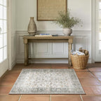Washable Entryway Small Area Rugs: Door Mat Indoor Entrance 2x3 Boho Rug Stain - Image 6