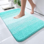 OLANLY Small Bathroom Rugs Mat 24x16, Extra Soft Absorbent Microfiber Bath Rugs by OLANLY