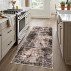 IOHOUZE Abstract Runner Rug 3x6 Ft Washable Runners - Image 2