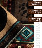 Hallway Runner Rug 2x6 Indoor Door Mat - Image 5
