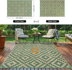 Outdoor Rugs Patio Camping Waterproof - Image 4