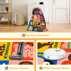 Kids Rug 4x6 Animal Alphabet Play Mat Educational Learning Area Rug Soft - Image 4