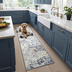 Toneed Entryway Runner Rug 2x6 for Hallway Kitchen, Washable Non-Slip Rug - Image 4