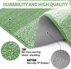 Kitinjoy Indoor Outdoor Door Mat, 70x32 Non-Slip Absorbent Dirt Trapper - Image 3