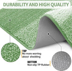 Kitinjoy Indoor Outdoor Door Mat, 45x27 Non-Slip Absorbent Dirt Trapper - Image 3